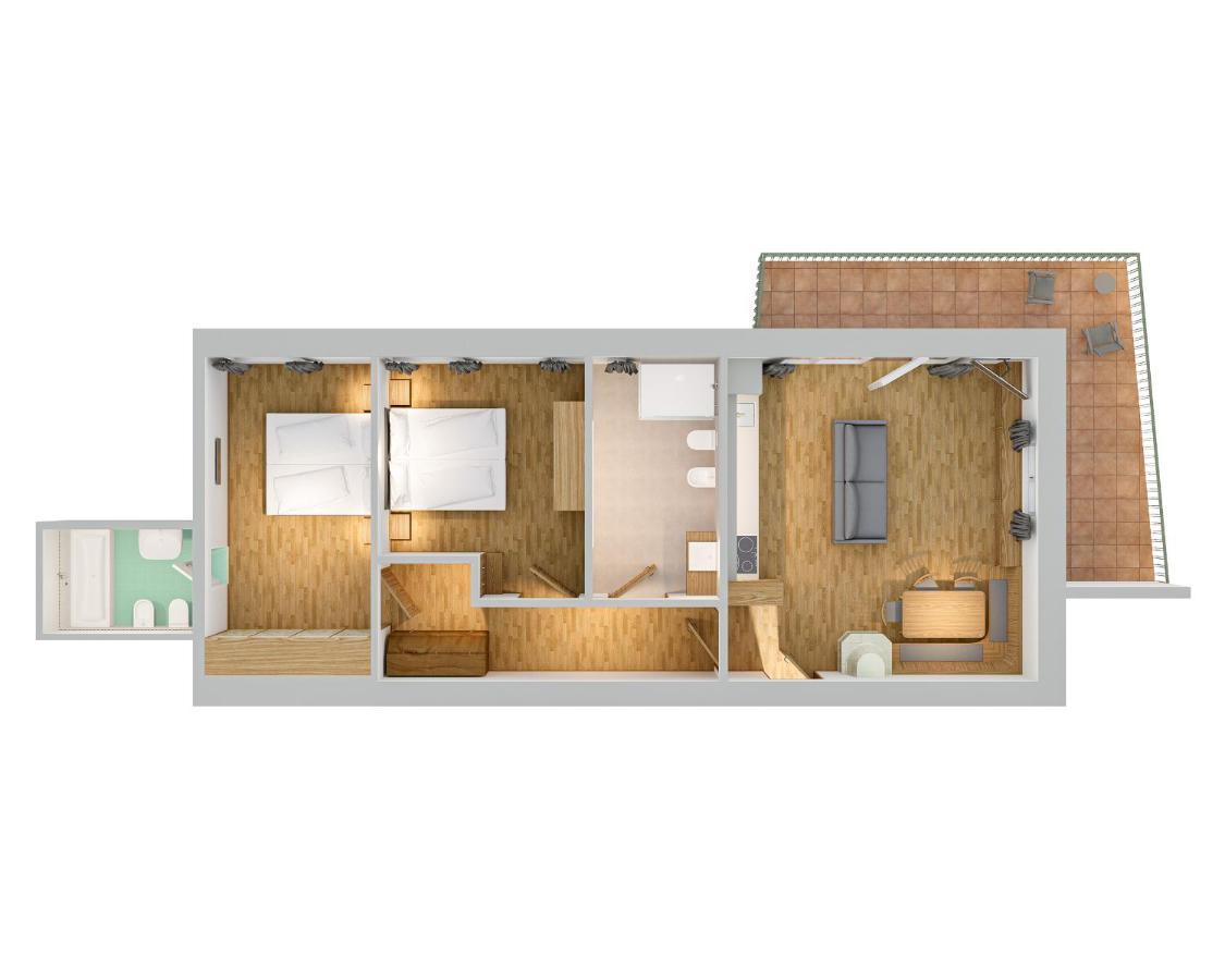 Aquila Dolomites Residence 奥蒂塞伊 外观 照片