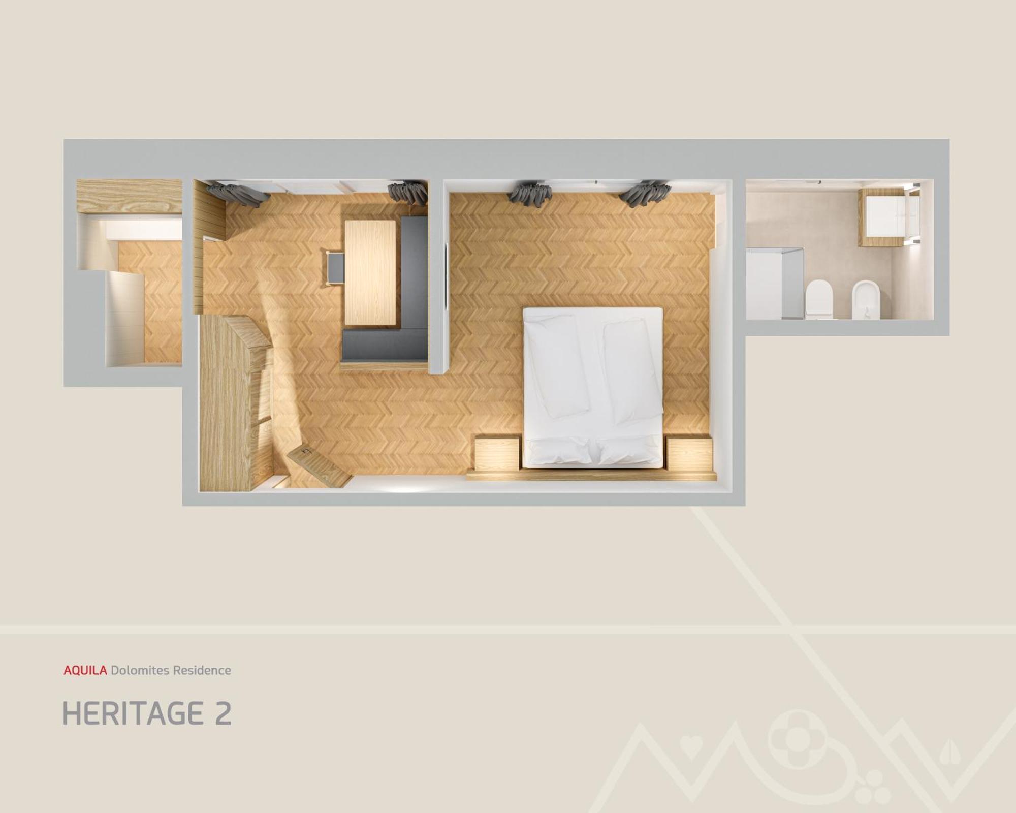 Aquila Dolomites Residence 奥蒂塞伊 外观 照片